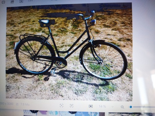 Vélo noir vtt vintage - vélo,