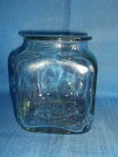 ancien bocal  en verre très