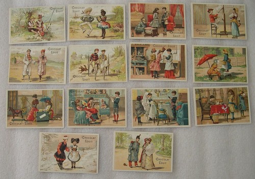 Serie jolis chromos - serie,