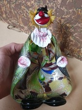 Grand Clown en verre de Murano