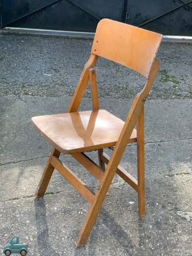 Ancienne chaise pliante - , en