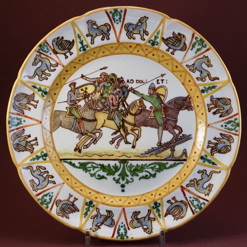 Faïence fine assiette - , keller
