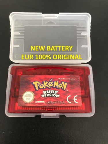 Pokemon ruby version eur game - eur,