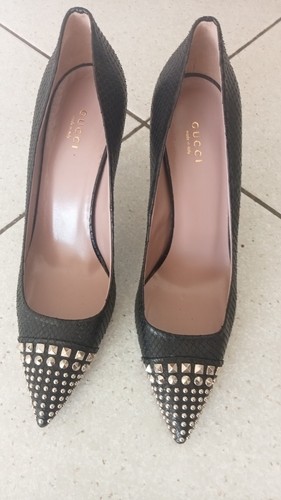 Escarpins gucci noir façon - noir,