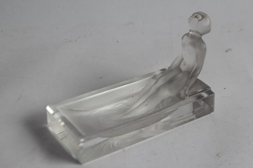 Baguier verre dépoli femme - baguier,