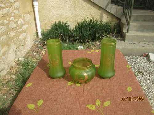 Lot vases centre monjoye - lot, 2
