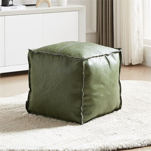 Square pouf ottoman cover - square, cover,no