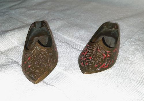 Paire cendrier babouche - paire,