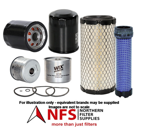 Nfs filtre kit pour jcb - nfs,