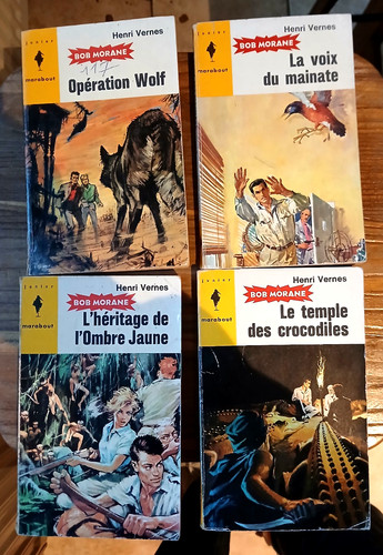 Lot livres bob morane - de,