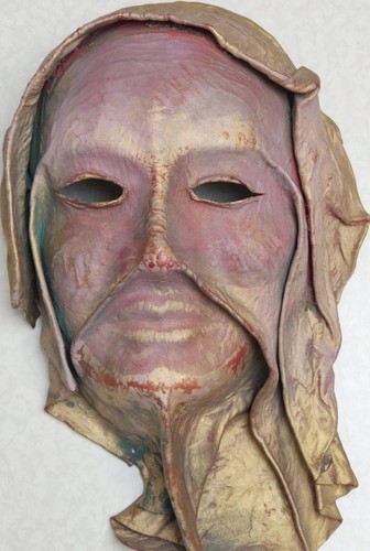 Masque visage cuir - visage,