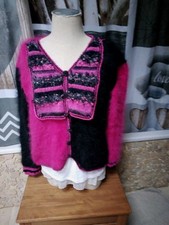 Splendide pull Poilu angora