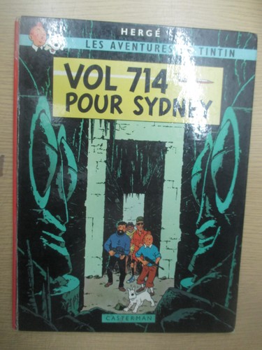 Hergé tintin vol - hergé, 714