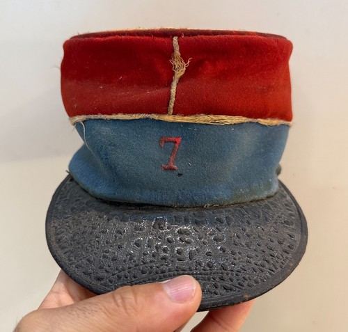 Militaria kepi regiment de - kepi, 7°