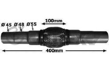 TUYAU FLEXIBLE (éCHAPPEMENT)
