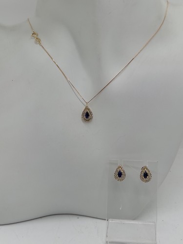 Parure collier boucles - parure,