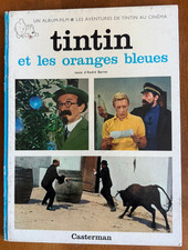 Tintin et Les Oranges Bleues Casterman 1st edition Collection Hergé 1965