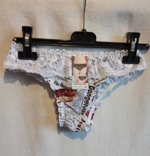 Tanga écriture 9107 - , bleu