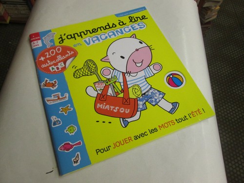 Apprends lire en vacances - j'apprends,