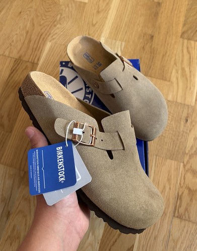 Birkenstock boston taupe - birkenstock,