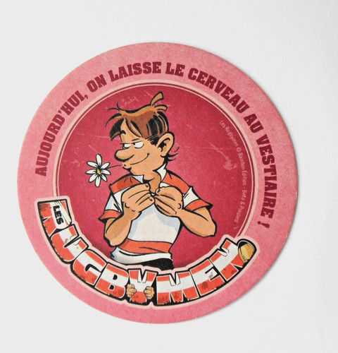 Sous bock bière rugbymen la - bock,