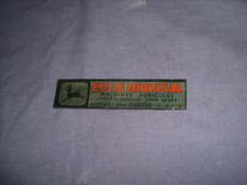 STICKER NEUF D EPOQUE TRACTEURS JOHN DEERE ETS LE DOUSSAL - CLEGUER