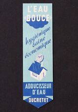 Marque-page publicitaire Radio Beaumarchais TSF Ducretet bookmark 1