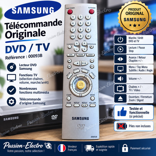 Télécommande originale - télécommande,