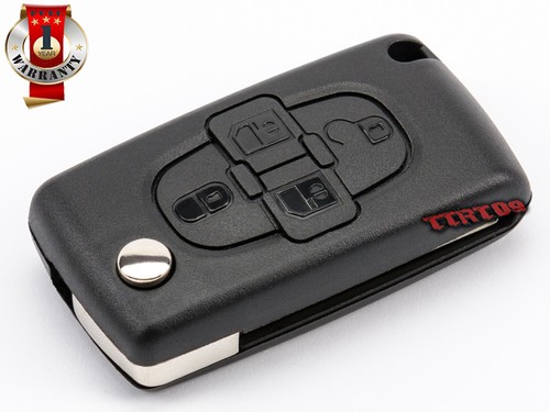 Coque clé pour peugeot 807 - coque,