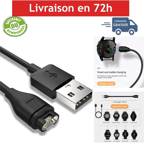 Câble chargeur garmin fenix - chargeur,
