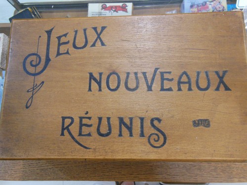Coffret bois jeux - en,