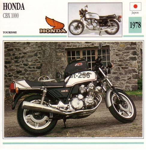 Fiche moto honda cbx - moto,