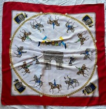 Foulard en soie CELINE Paris "