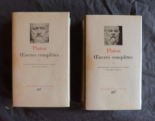Platon oeuvres complètes - platon,, "oeuvres