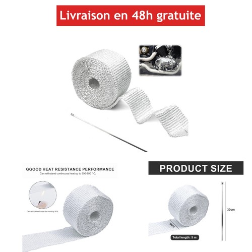 Bande thermique echappement - thermique,