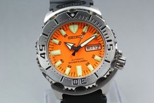 [Presque comme neuf] Seiko Orange Monster SKX781 7S26-0350 Diver's...