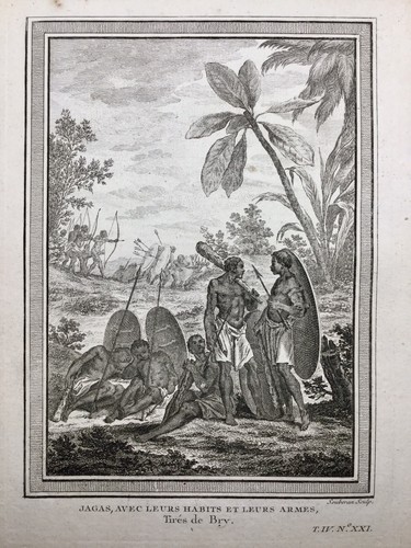 Peuple bantou yaka - peuple, 1746