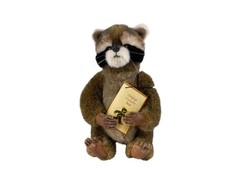 Peluche d'artiste raton laveur