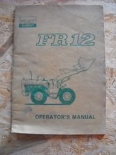 MANUEL D'UTILISATION TRACTEUR