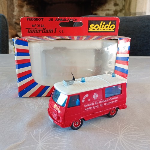 Peugeot ambulance pompiers - ambulance,