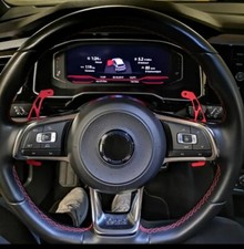 Extension Palette Volant pour VW Golf 7 GTI GTD R Polo Rouge Gris Noir Bleu