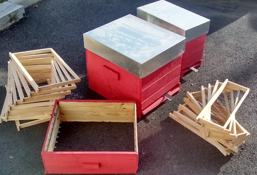 Lot ruche dadant cadres - ruche,