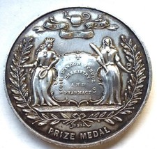 Silver (72.40g) South London School of Chemistry & Pharmacy medal uniface