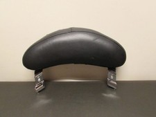 Original Harley Black Seat Rail Backrest Pad Knucklehead Panhead Shovel OEM 688