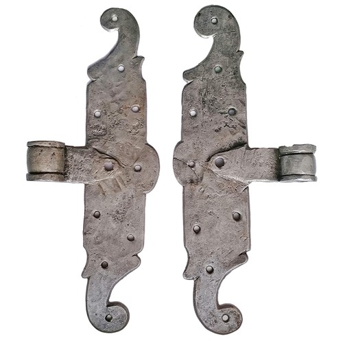 Porte charnières forgées - porte,