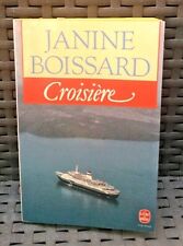 Livre roman " Croisière " de Janine Boissard