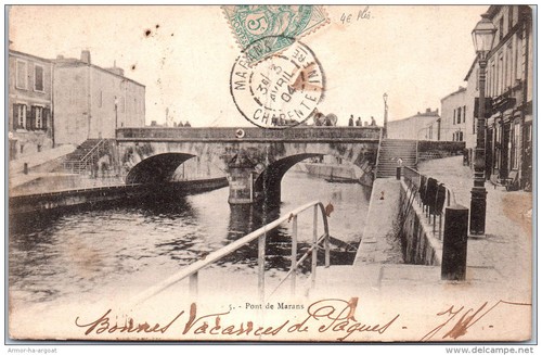 Marans pont pli au - 17,