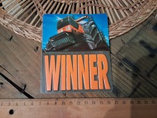 Ancien autocollant tracteur