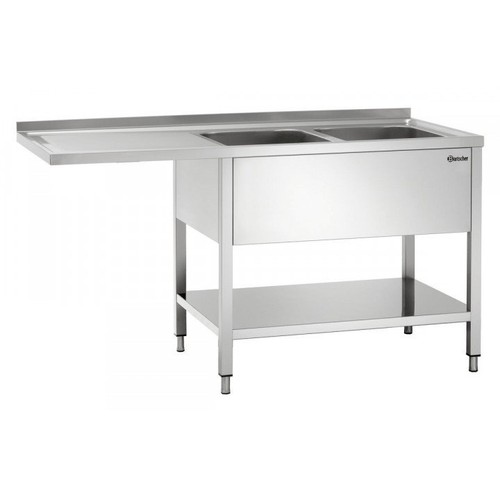 Plonge inox pro 700 2 - inox, (p)700