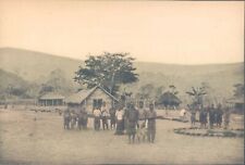 Belgian CONGO local school 1910s PC